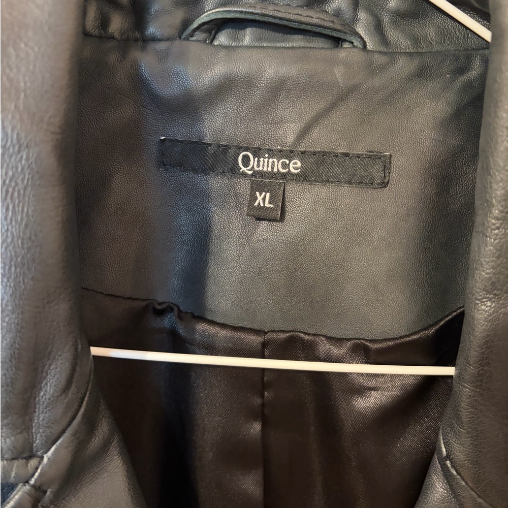 Quince Leather Jacket - Picture 4 of 7